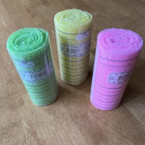 Large Exfoliating Washcloth Shower Towel